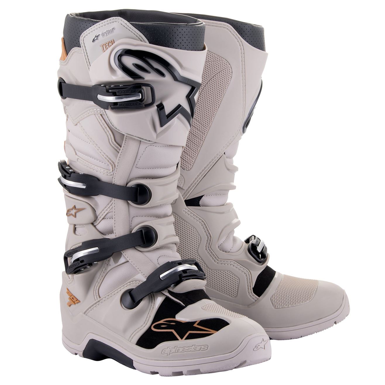 Alpinestars 2025 Tech 7 Enduro Drystar Boots Grey Sand